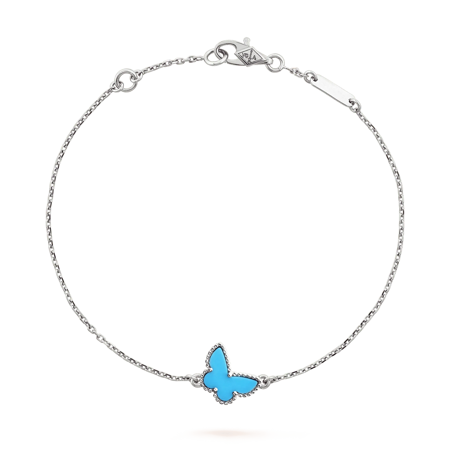 BUTTERFLY TURQUOISE BUTTERFLY BRACELET SILVER