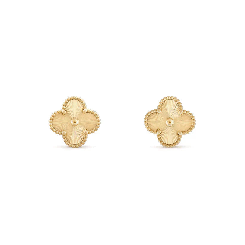 CLOVER MEDIUM 1 MOTIFS LASER EARRINGS